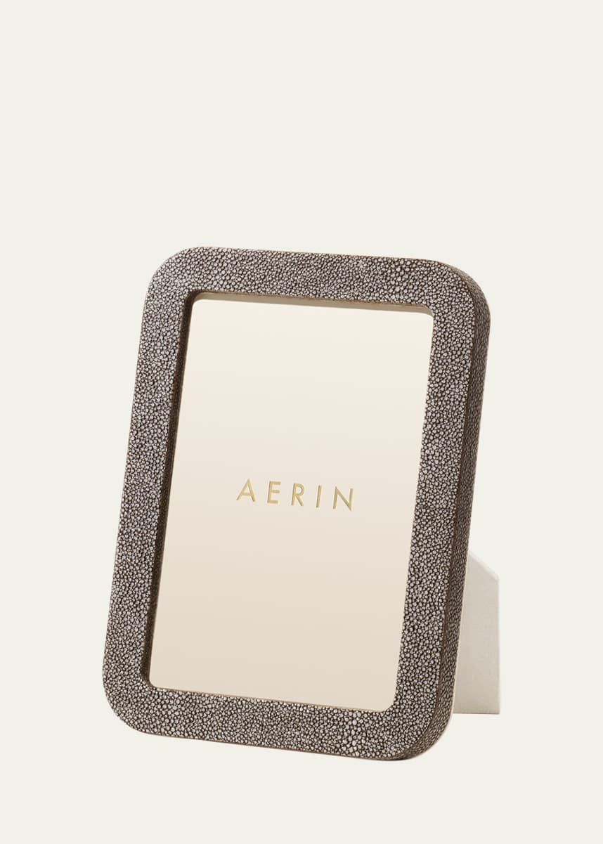 AERIN Modern Shagreen Frame, 5" x 7"