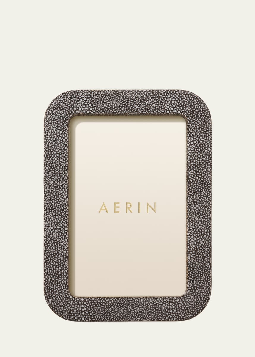 AERIN Modern Shagreen Frame, 4" x 6"