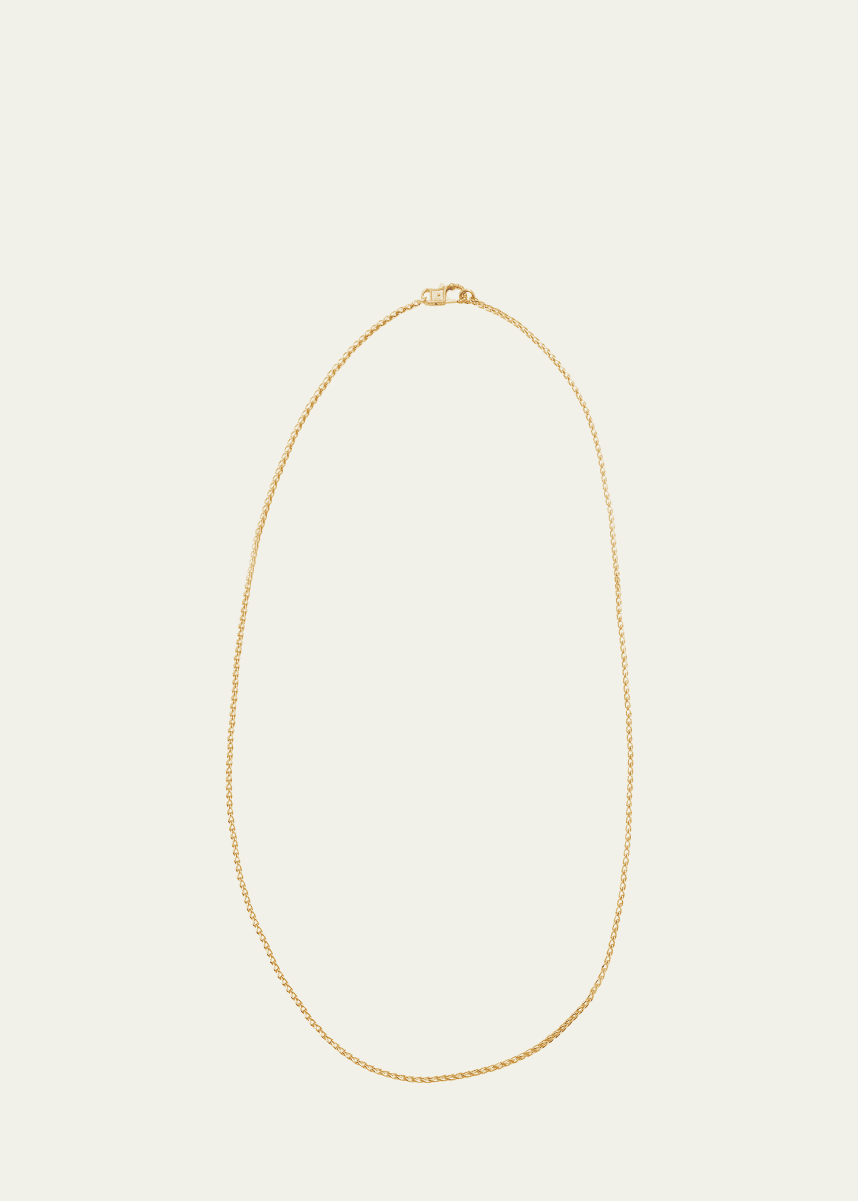 Prounis Jewelry Small Solo Chain With Fibula Clasp