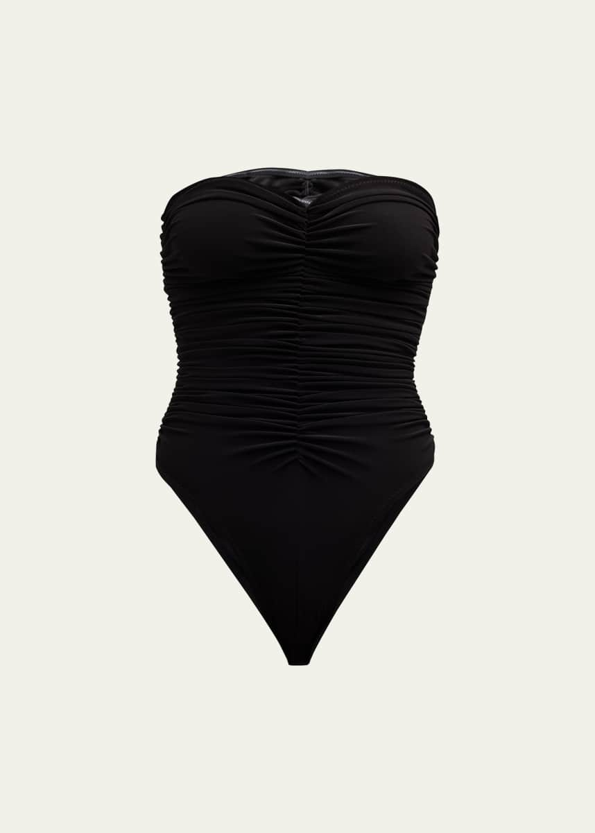 Magicsuit Goddess Ruched Wrap-Front One-Piece Swimsuit - Bergdorf Goodman