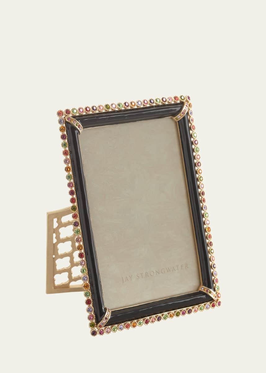 Jay Strongwater Stone Edge Frame, 4" x 6"