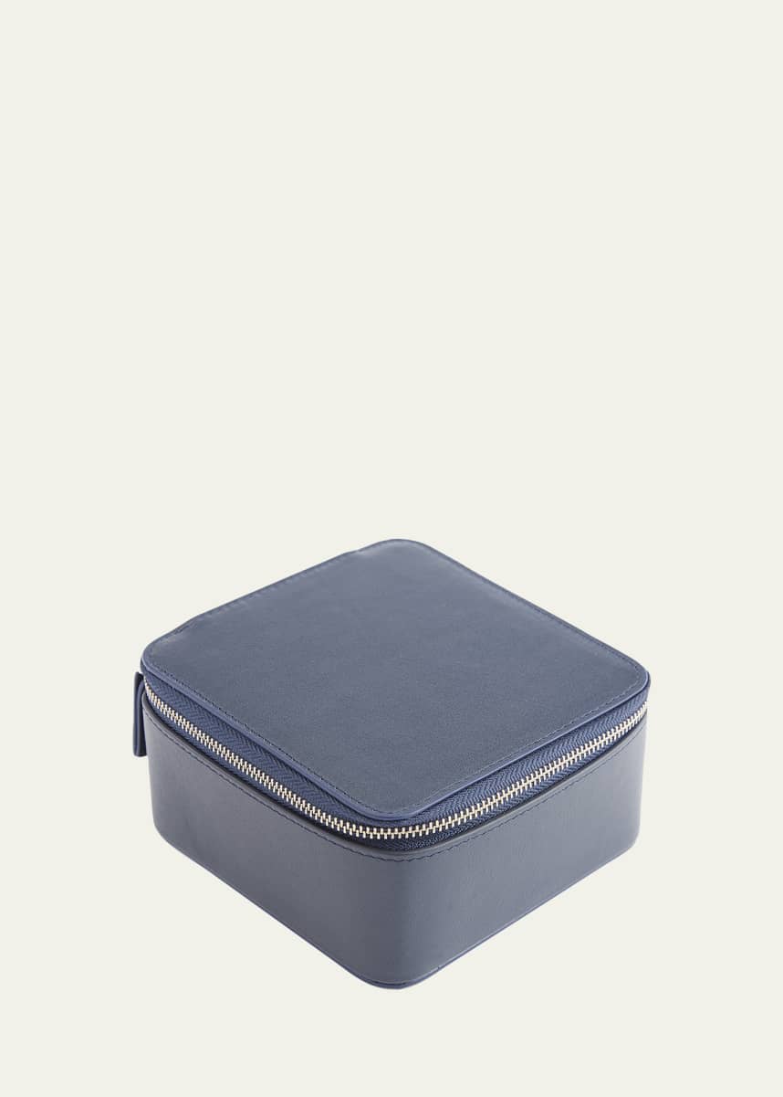 ROYCE New York Zippered Travel Jewelry Organizer Case