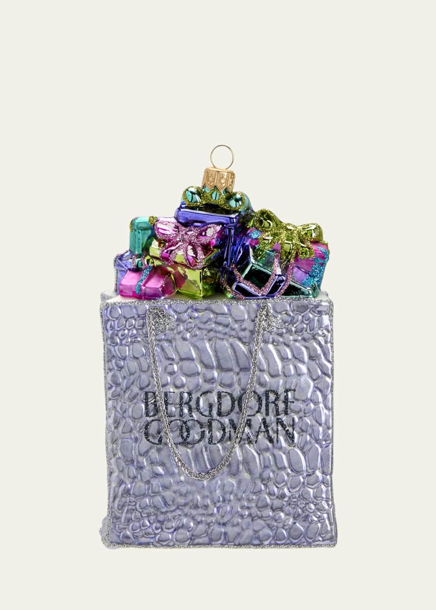 Exclusive BG Shopping Bag Christmas Ornament