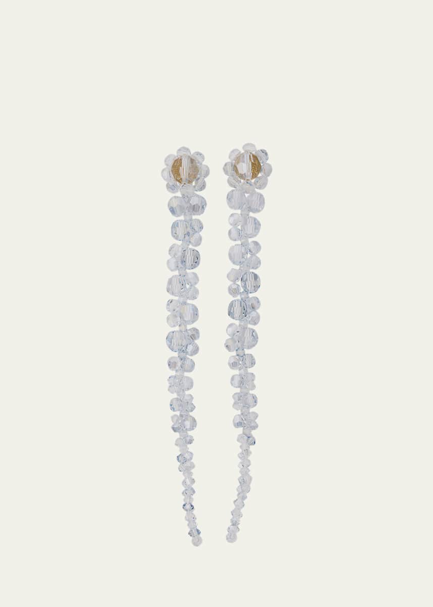 Simone Rocha Crystal Drip Earrings