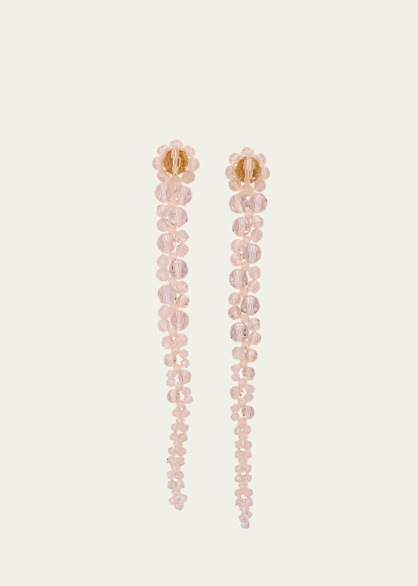 Simone Rocha Crystal Drip Earrings