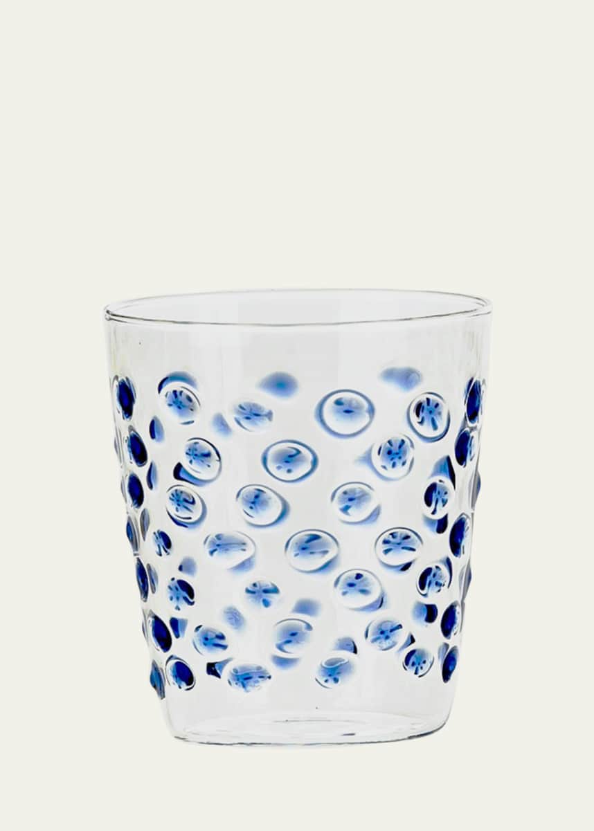 Casarialto Blue Colored Bubbles Glass