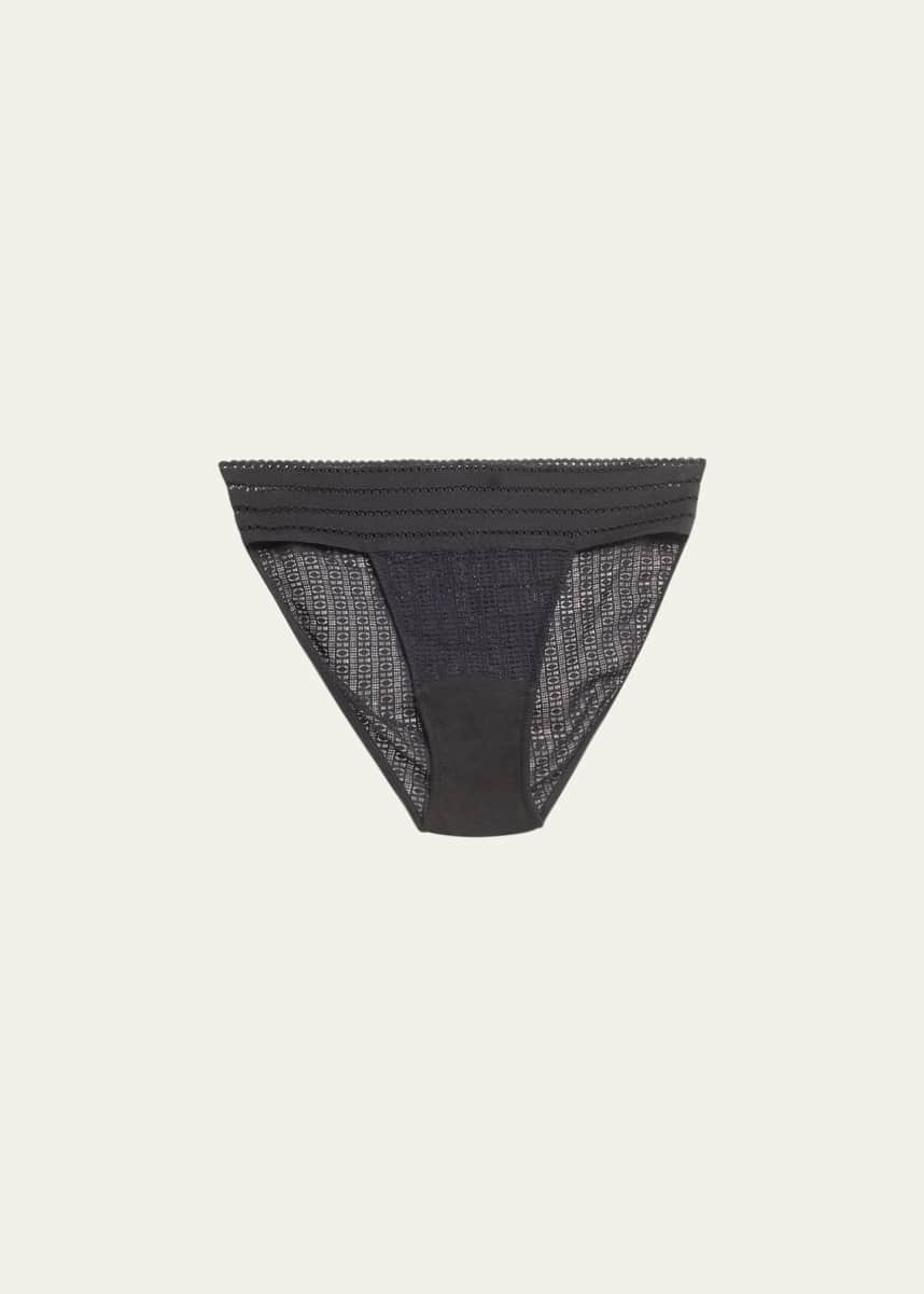 Commando Perfect Stretch Lace Thong Underwear - Bergdorf Goodman