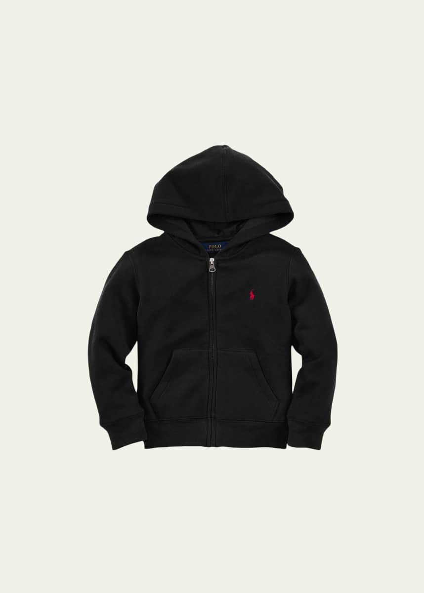 Ralph Lauren Childrenswear Boy's Knitted Fleece Hoodie, Size S-XL