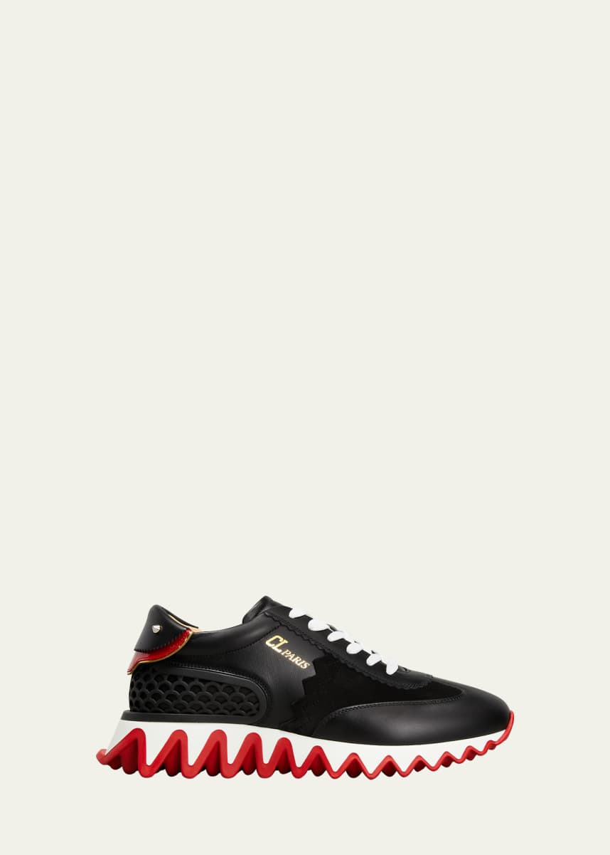 Christian Louboutin Loubishark Donna Red Sole Runner Sneakers