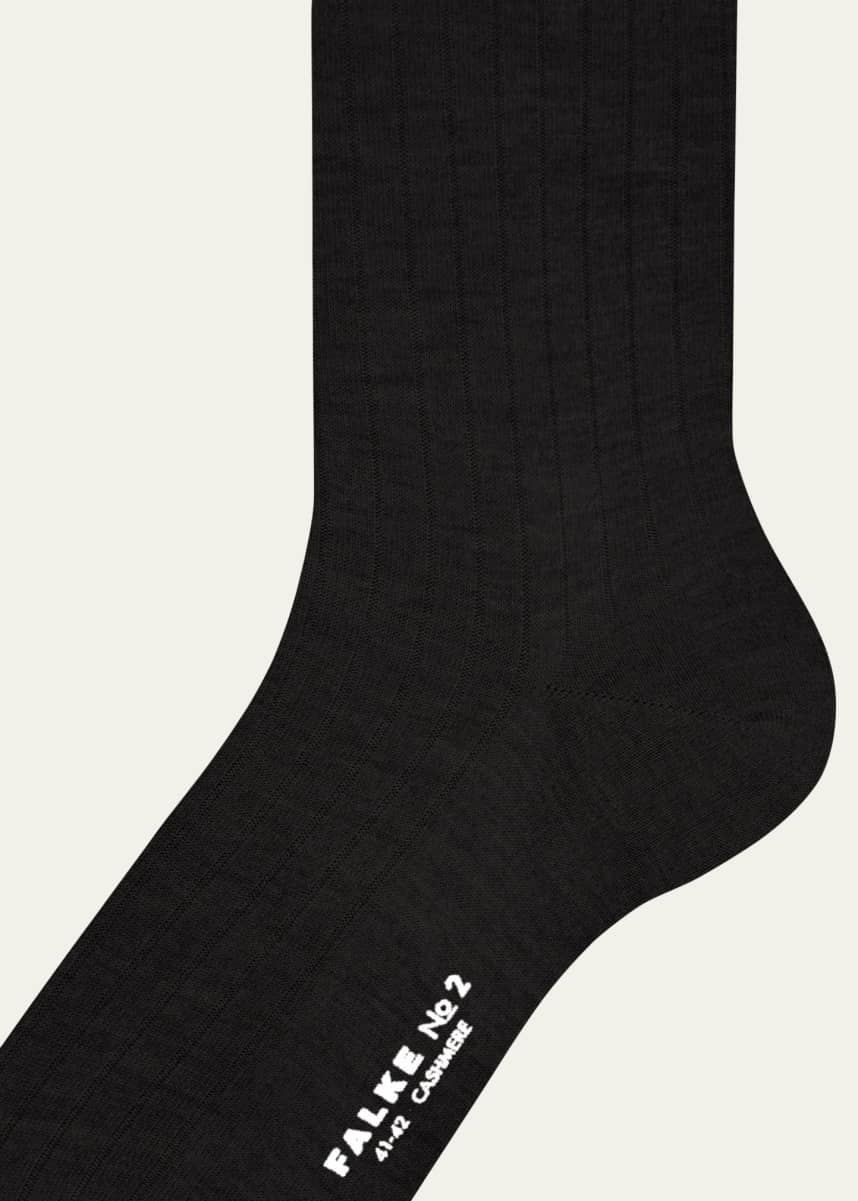 Falke Men's No. 2 Cashmere Mid-Calf Socks