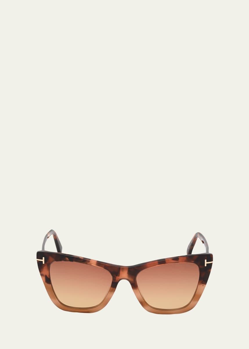 TOM FORD Poppy Acetate Cat-Eye Sunglasses