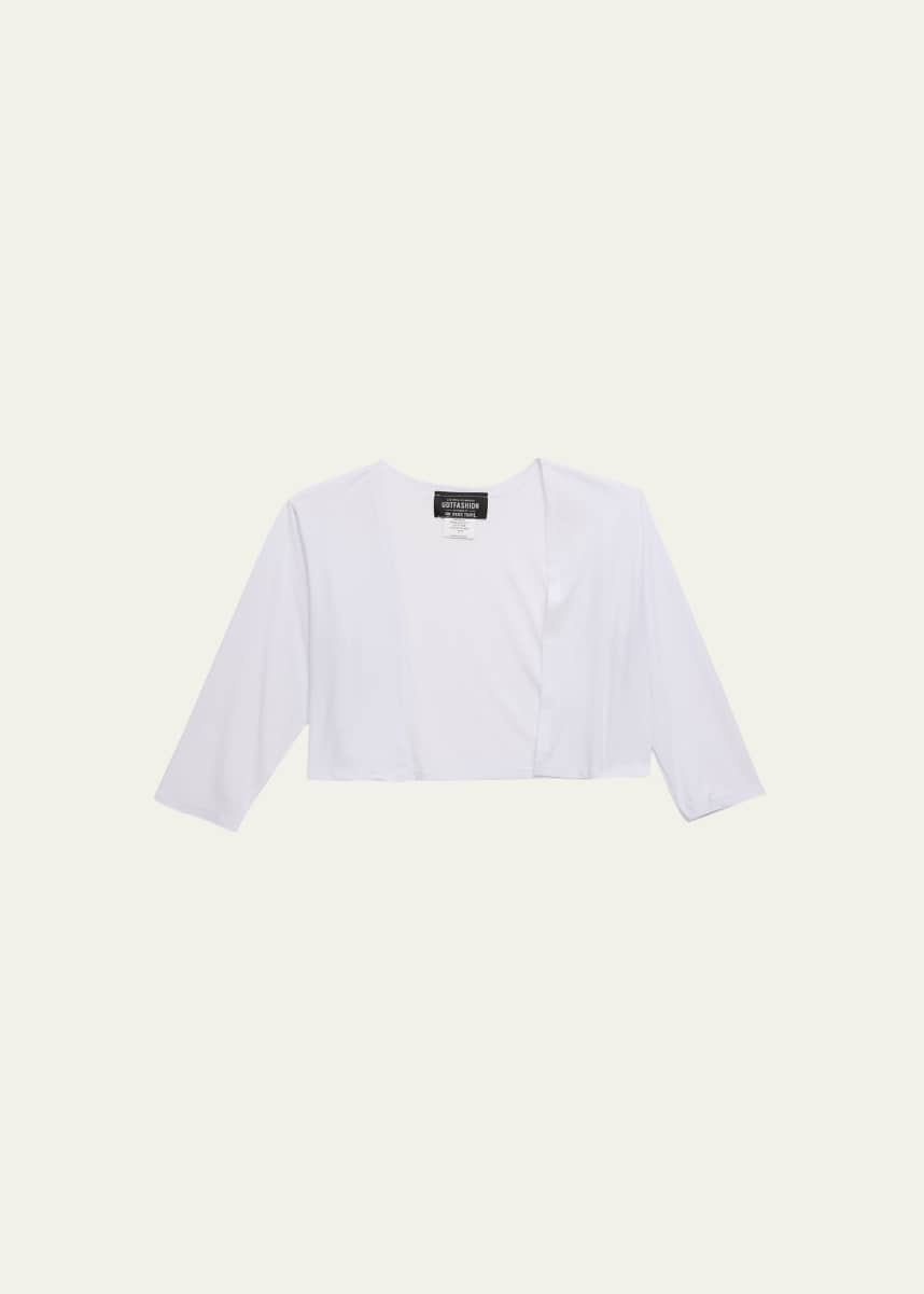 Un Deux Trois Girl's Bolero Jacket, Size S-XL