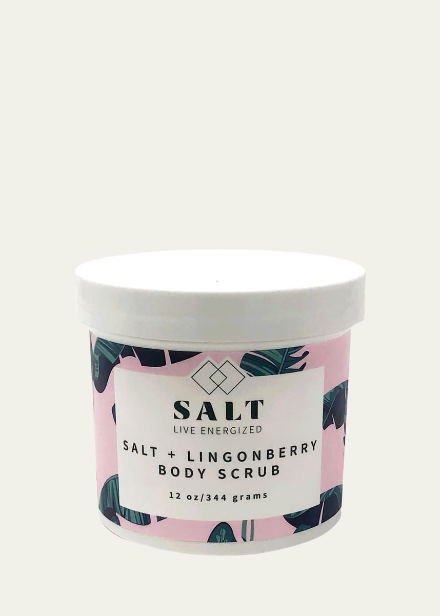 SALT LIVE ENERGIZED 12 oz. Salt + Lingonberry Body Scrub