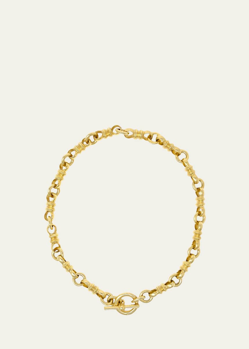 Ben-Amun Toggle Link Necklace, 16"L