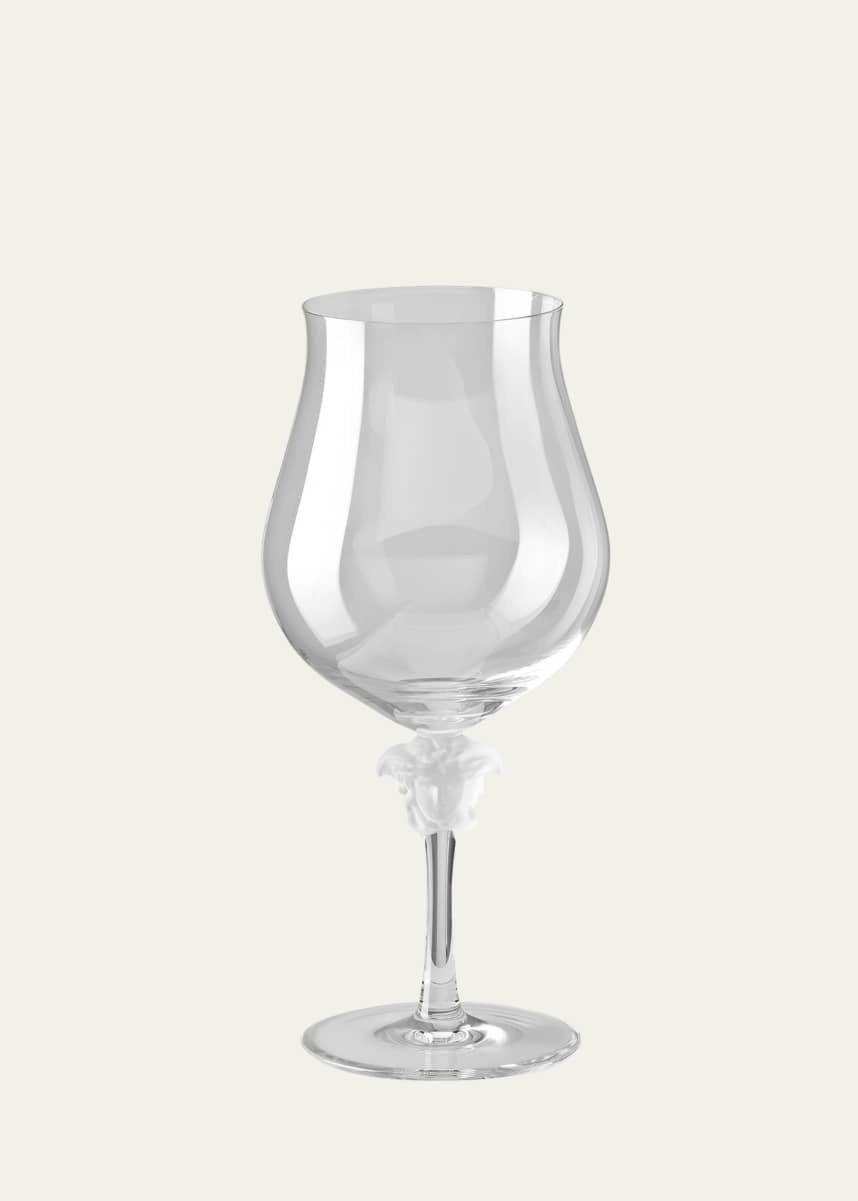 Versace Medusa Lumiere Short Stem White Wine Glass