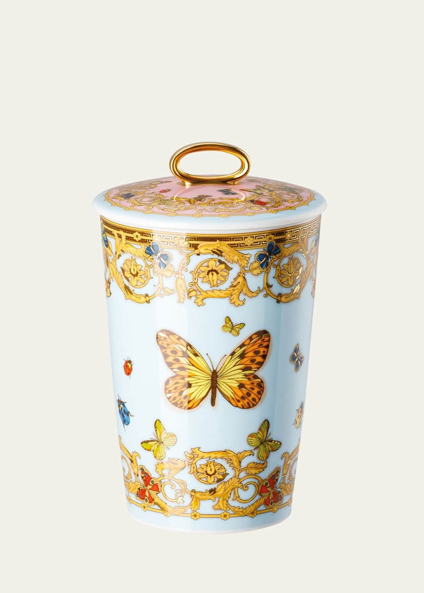 Versace Le Jardin de Versace Scented Votive with Lid