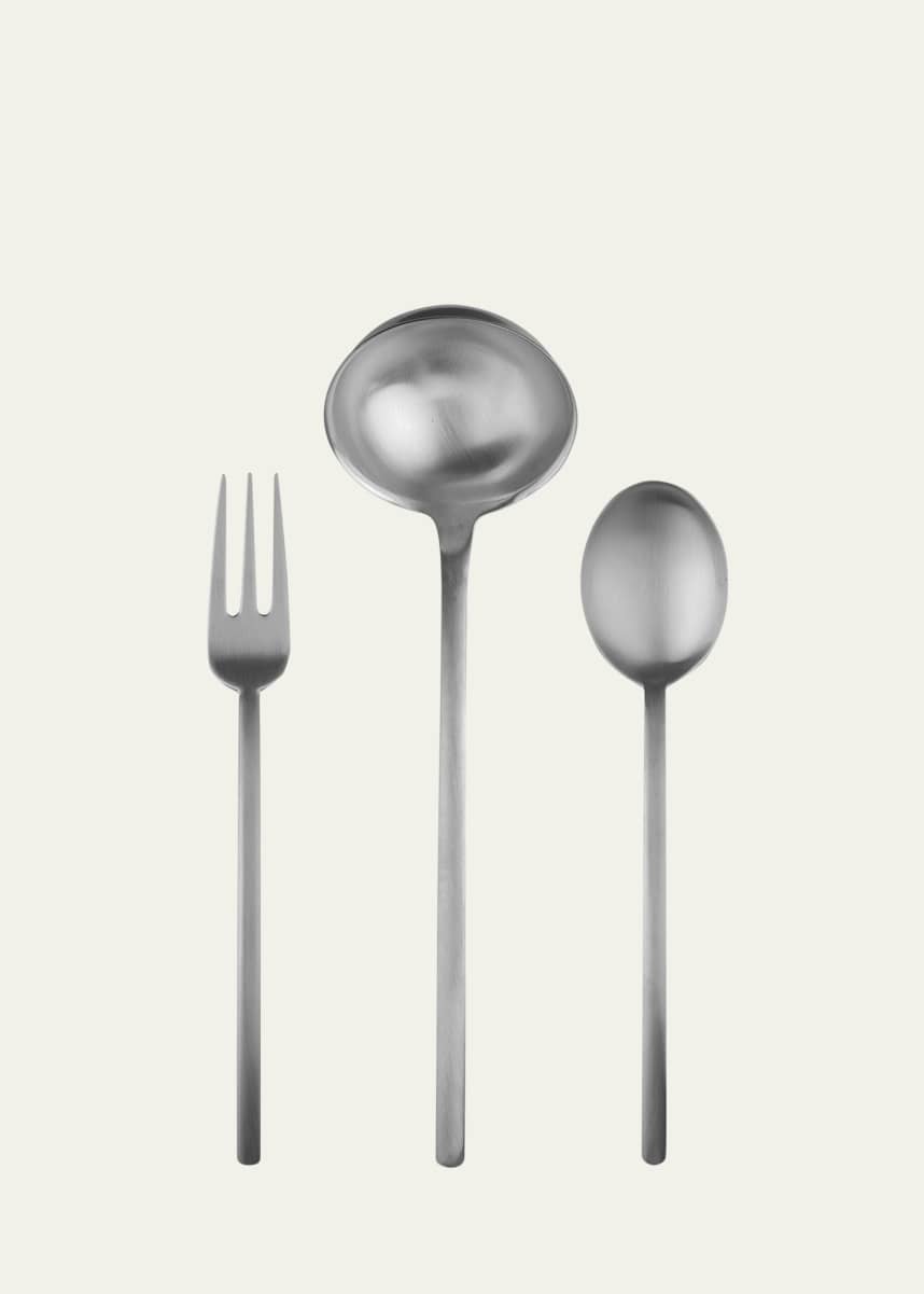 Mepra Due Ice 3-Piece Serving Utensil Set
