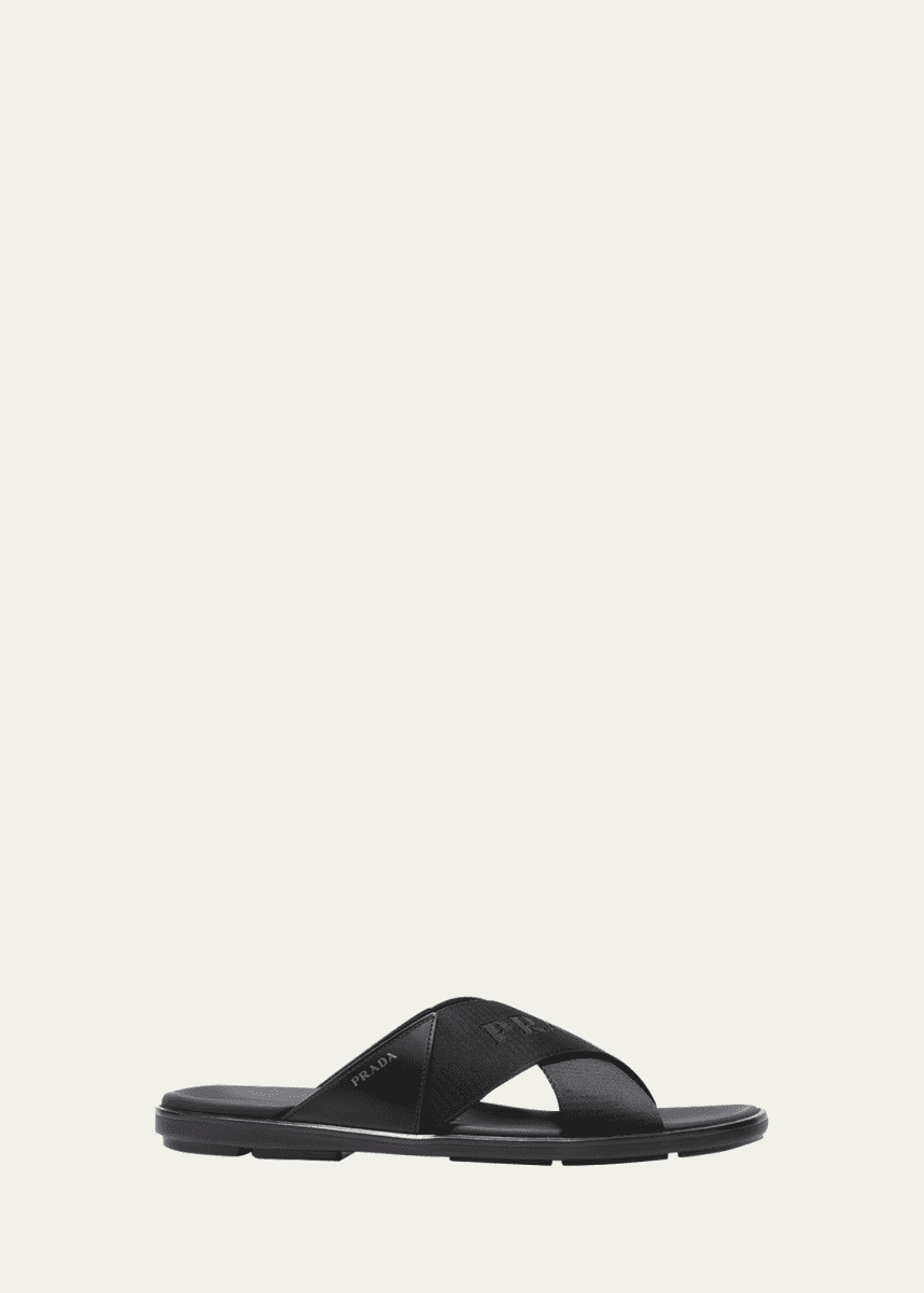 Men s Sandals Strap Flip Flop Sandals at Bergdorf Goodman