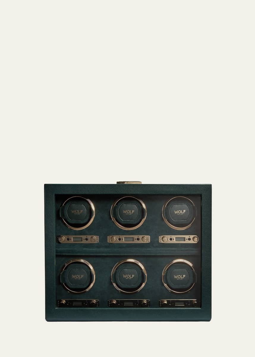 WOLF British Racing 6-Piece Watch Winder