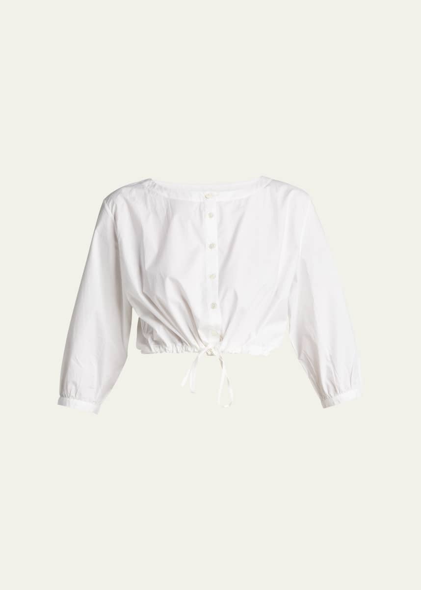 EMPORIO SIRENUSE New Jinny Plain Crop Top