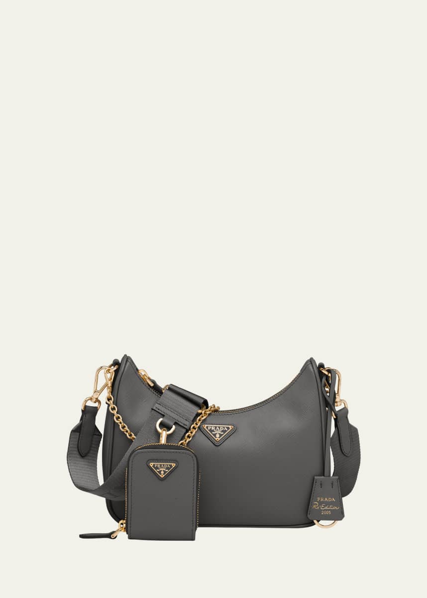 Prada bags leather sale