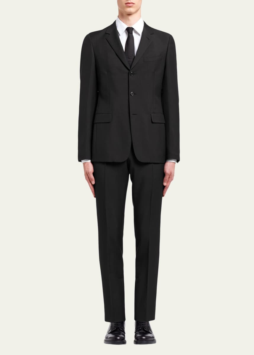 Prada Men's Light Stretch Technical Two-Piece Suit
