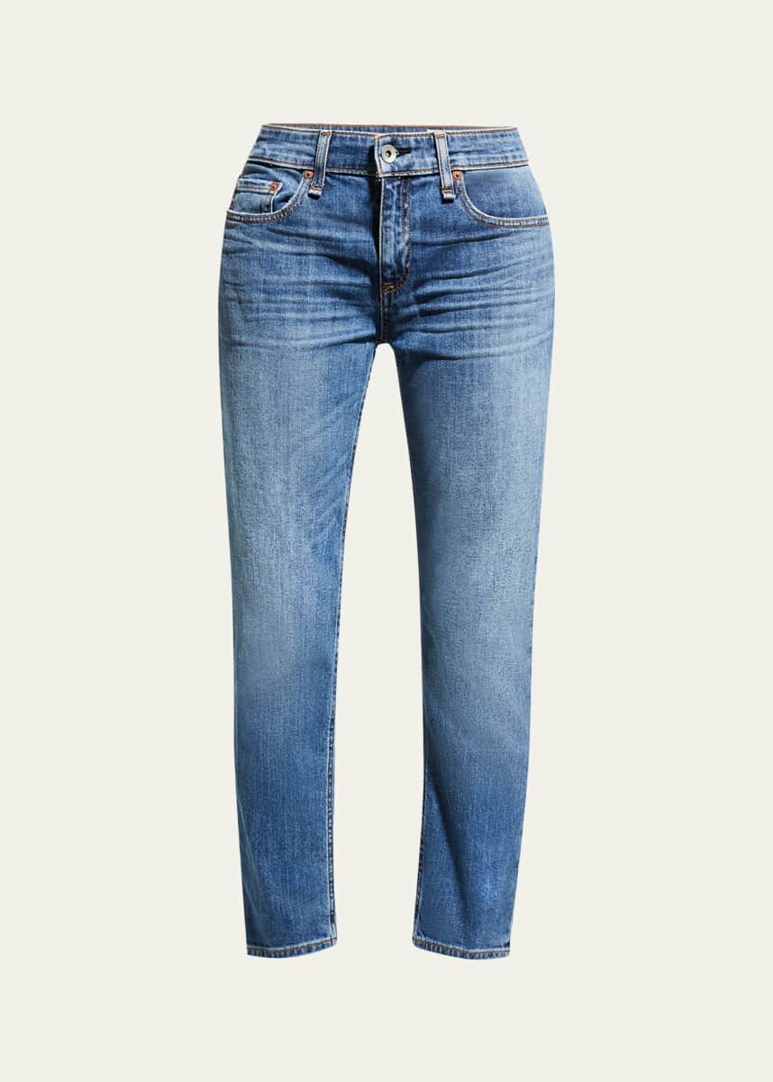 Rag & Bone Dre Low-Rise Slim Boyfriend Ankle Jeans
