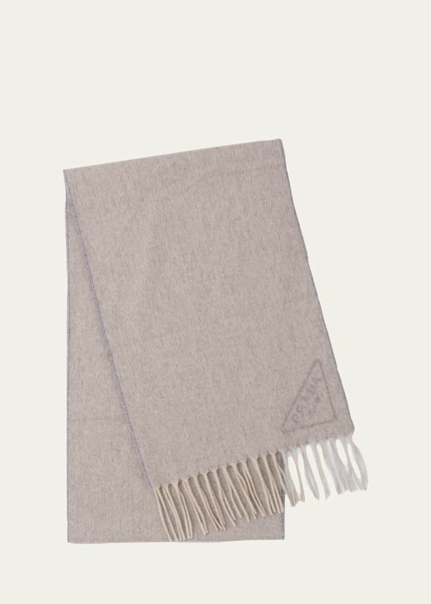 【PRADA】 NYLON CASHMERE SCARF  99AW Prada Prada 99AW Nylon Scarf | Grailed
