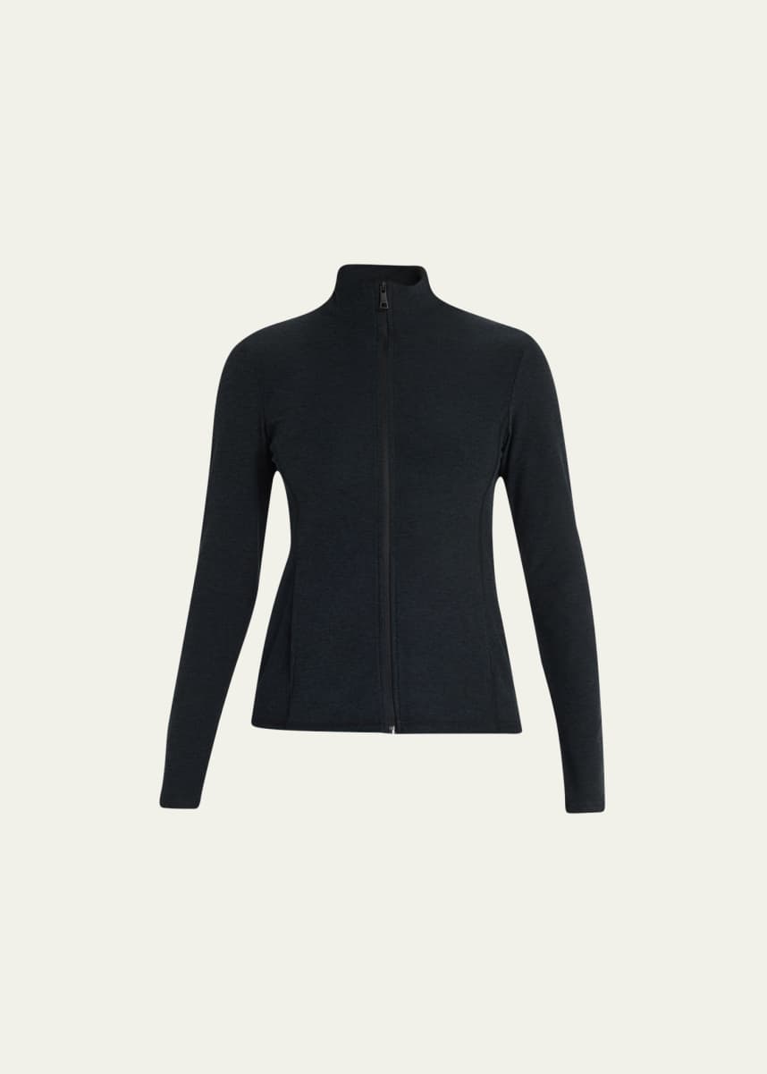 Beyond Yoga On the Go Mock-Neck Jacket