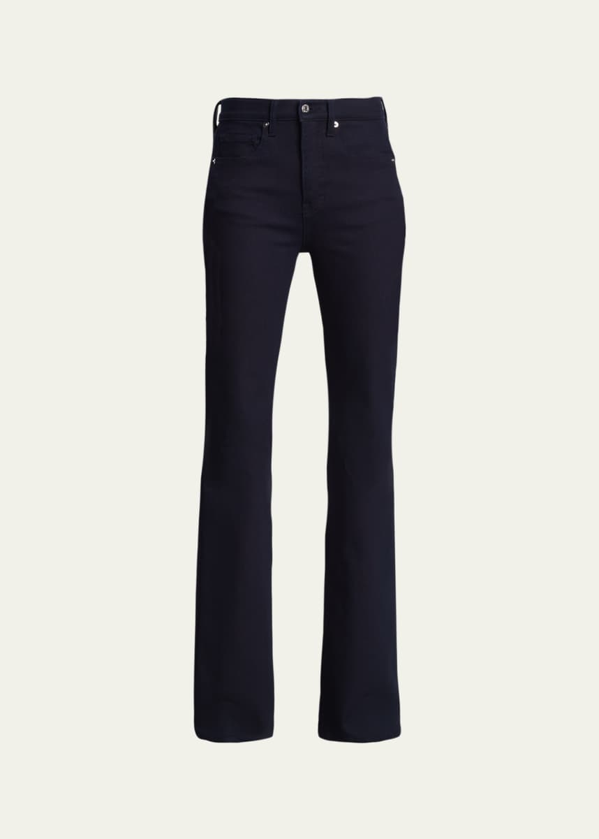 Veronica Beard Beverly High-Rise Skinny Flare Jeans