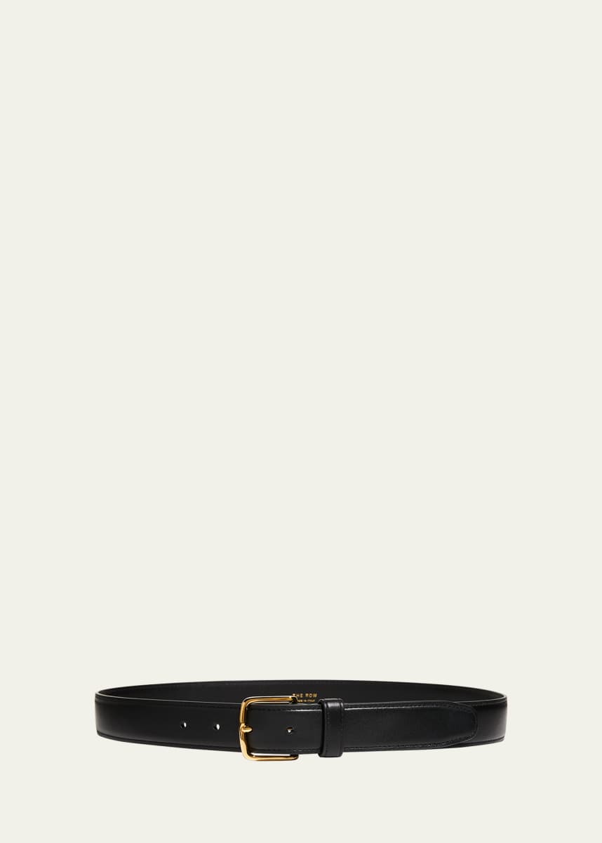 THE ROW Classic Calf Leather Belt