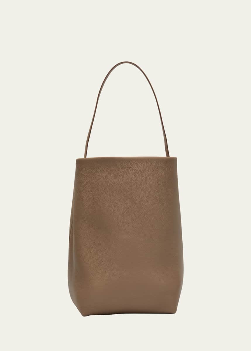 THE ROW N/S Park Tote Large in Lux Grained Calfksin
