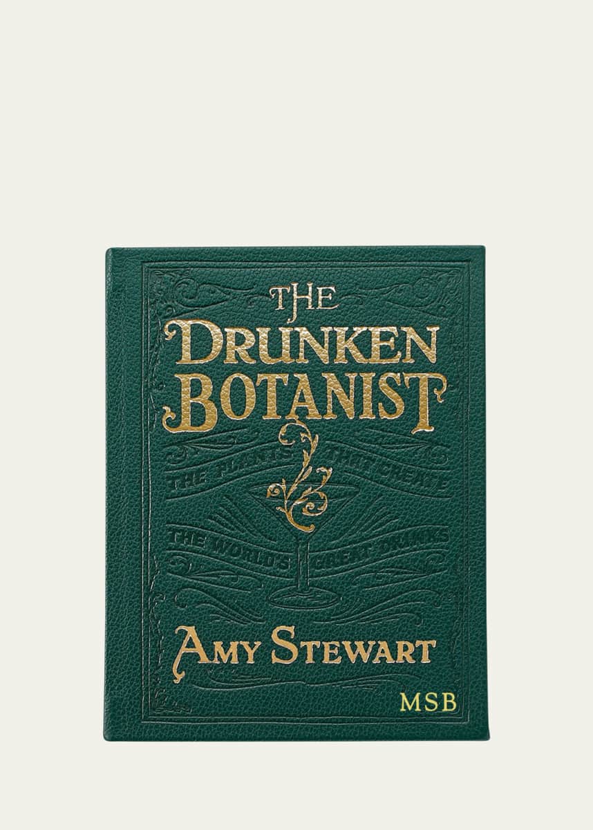Graphic Image "The Drunken Botanist" Book by Amy Stewart, Personalized