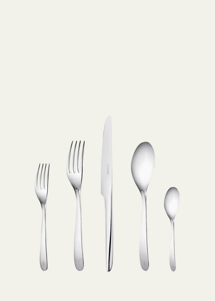 Christofle Lame de Copper 5-Piece Flatware Set