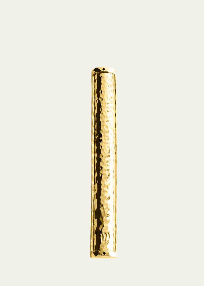 Michael Aram Hammertone Large Mezuzah, Gold