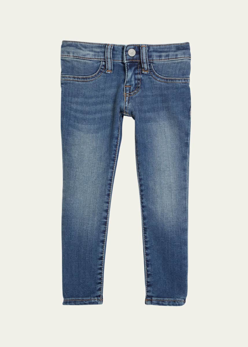 Ralph Lauren Childrenswear Girl's Aubrie Skinny Denim Jeans, Size 2-6X