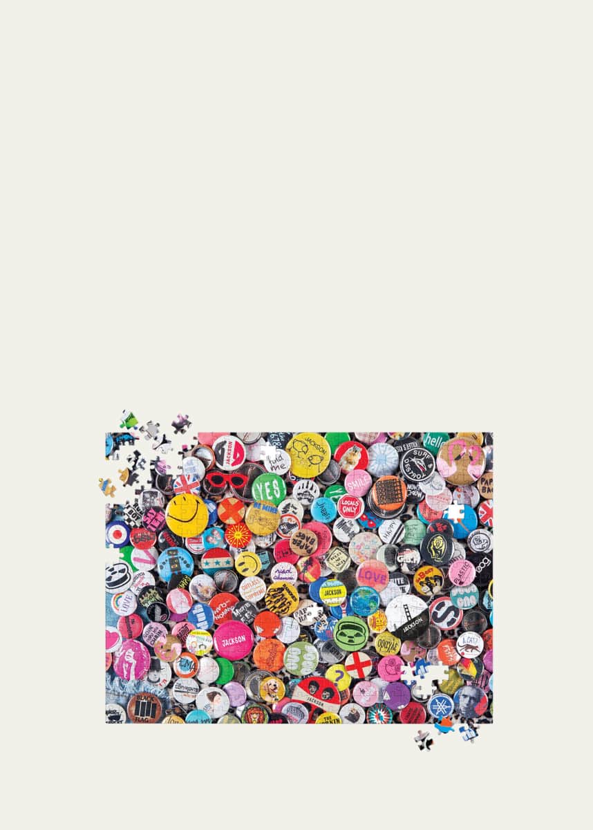 I See Me! Find Me Buttons 500-Piece Puzzle Set, Personalized