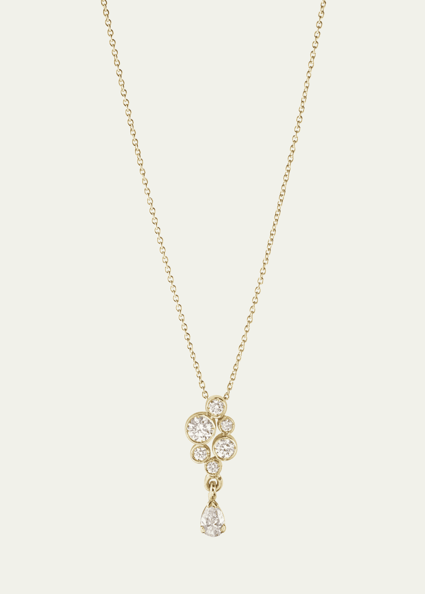 Sophie Bille Brahe Splash Diamant Diamond Cluster Necklace