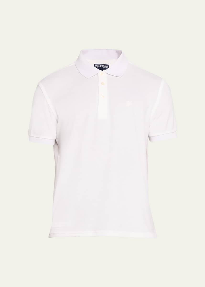 Vilebrequin Men's Solid Terry Polo Shirt