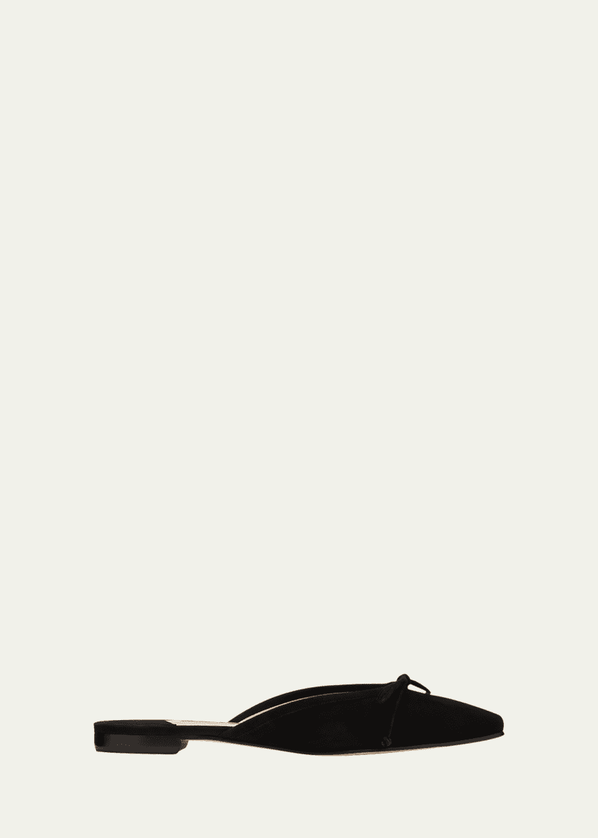 Black designer mules discount