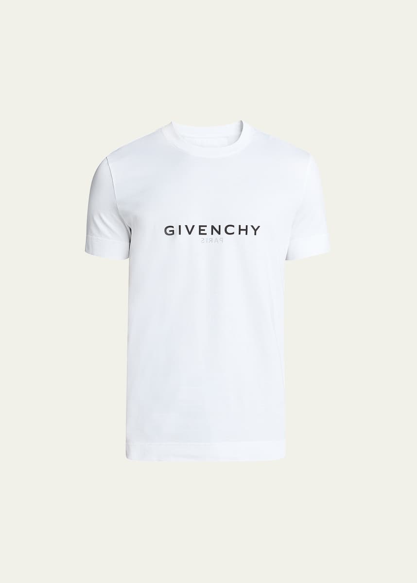 Givenchy Men's Slim Basic Logo T-Shirt