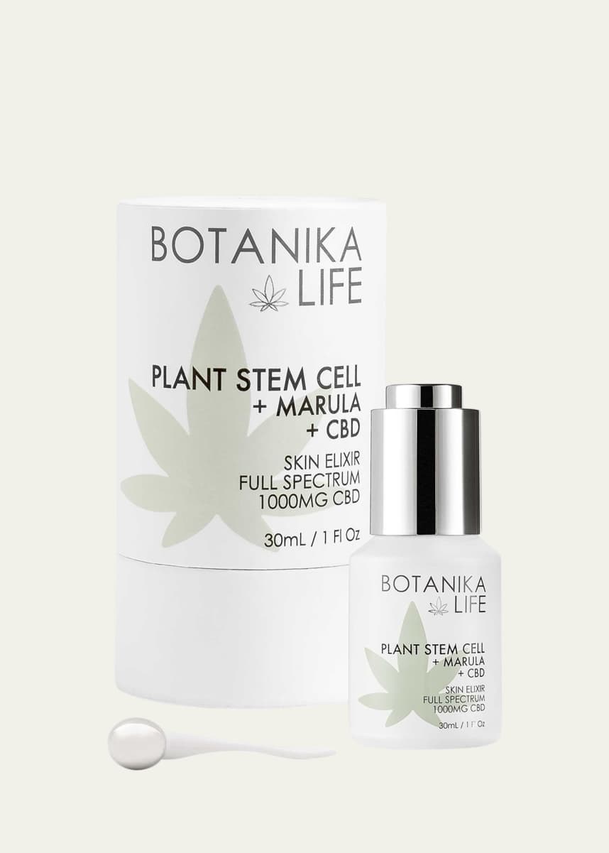 Botanika Life Plant Stem Cell + Marula + CBD Skin Elixir, 1 oz.