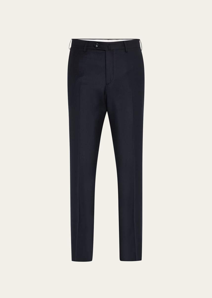 Loro Piana Men's Four-Pocket Wool-Cashmere Trousers