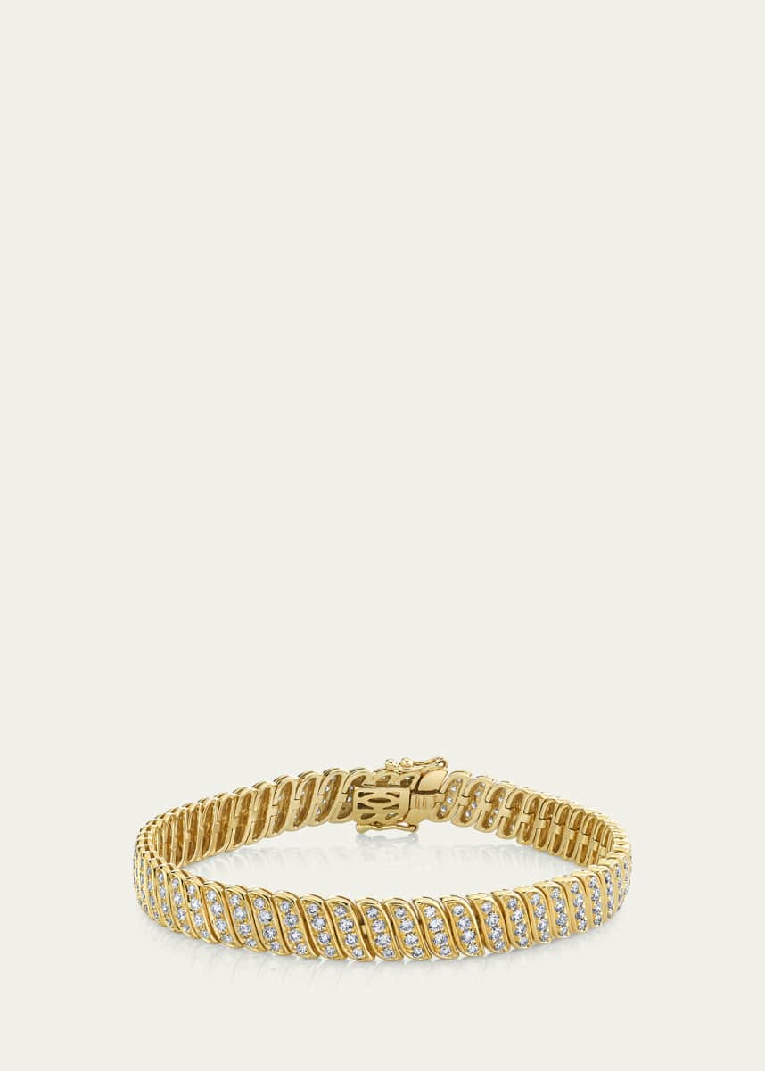 Anita Ko Diamond Zoe Bracelet in Yellow Gold