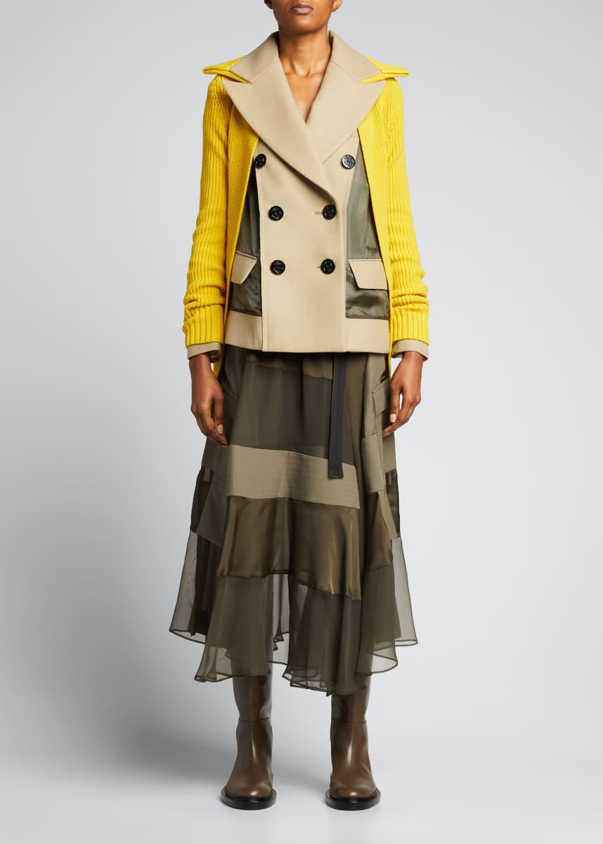 Sacai Clothing : Dresses & Tops at Bergdorf Goodman