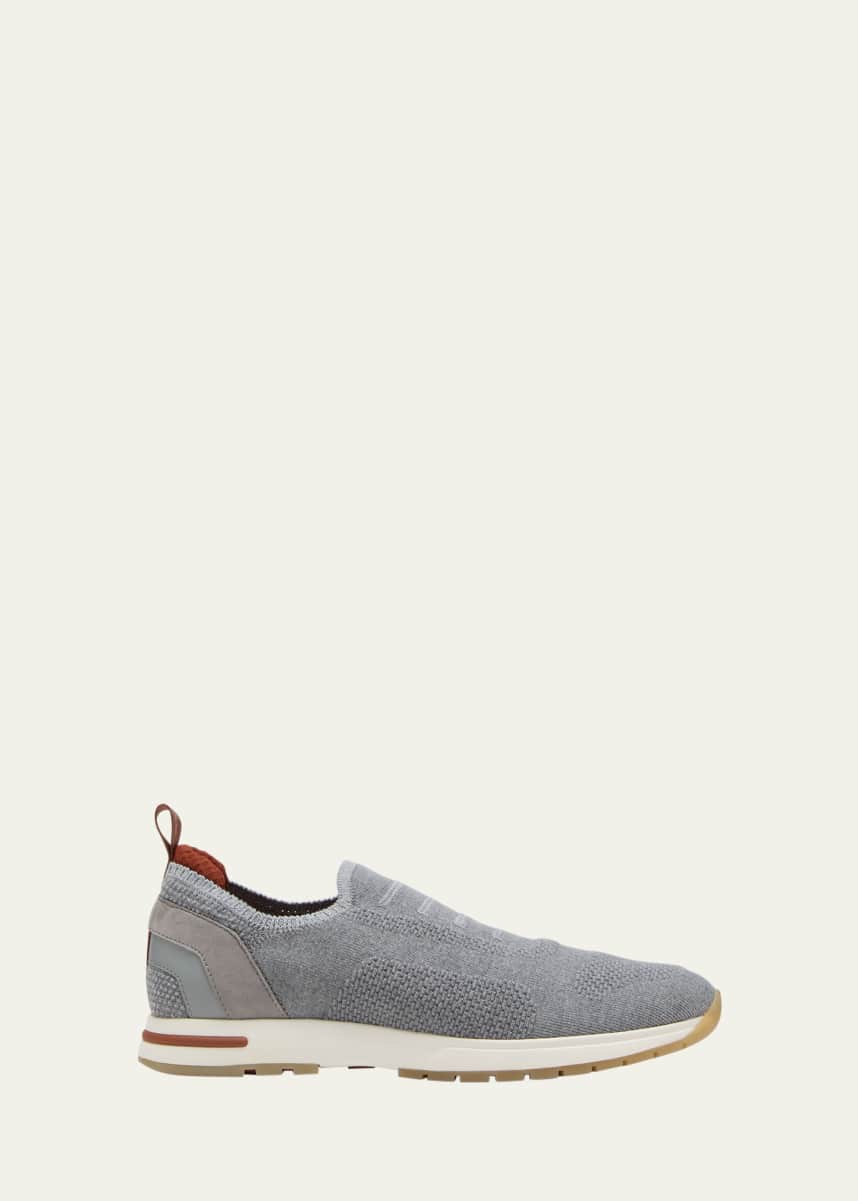 Loro Piana Flexy Knit Slip-On Trainer Sneakers