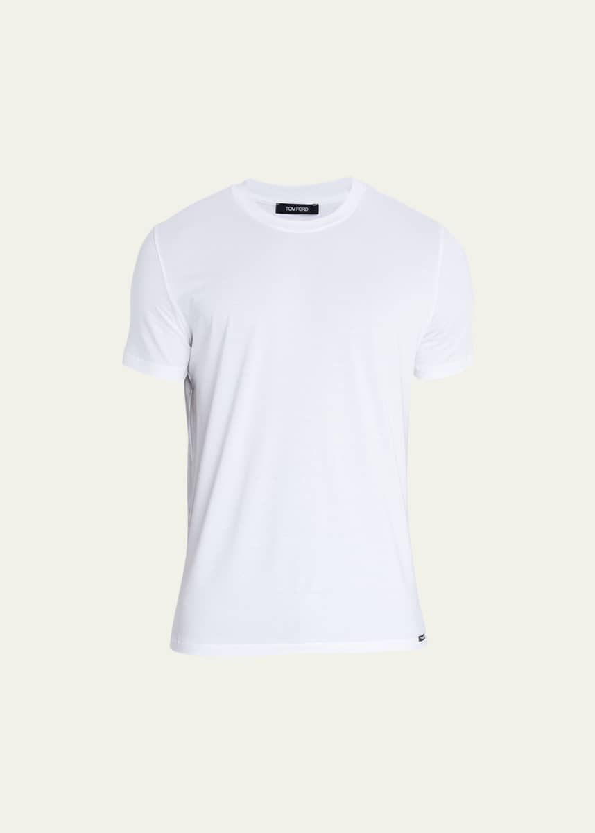 TOM FORD Men's Cotton-Modal Crewneck T-Shirt