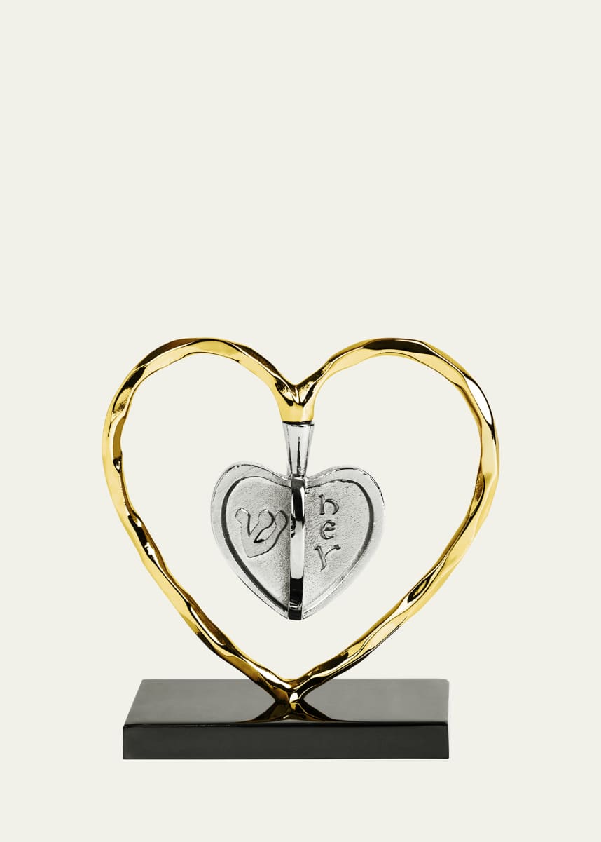 Michael Aram Heart Dreidel Hanukkah Decoration