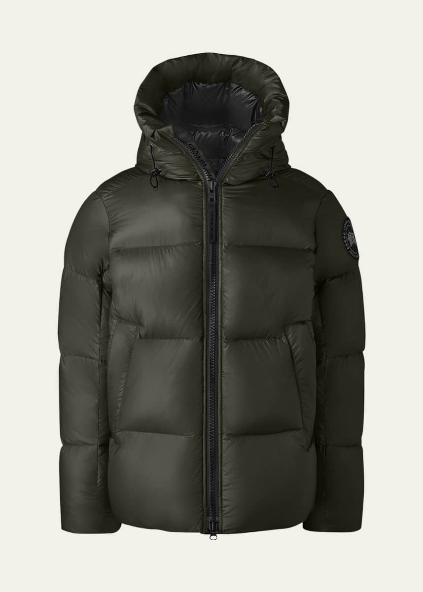 Canada Goose Men's Crofton Black Disc Puffer Jacket