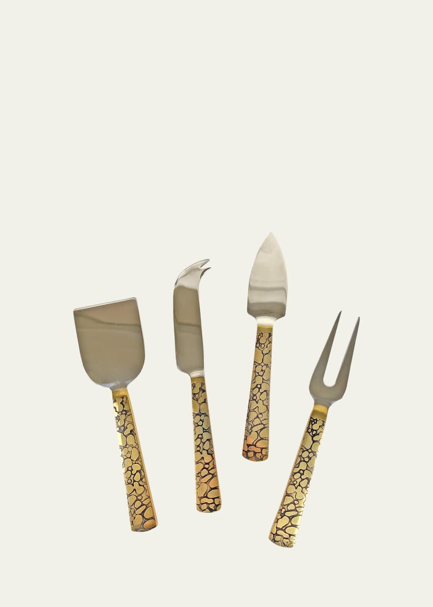 Michael Wainwright Panthera Gold Cheese Set